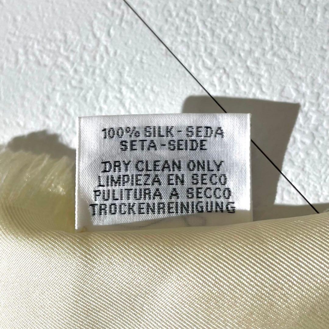 未使用・24年新作　エルメス　カレH 80 サーベル飾袋　フリンジ　スカーフ