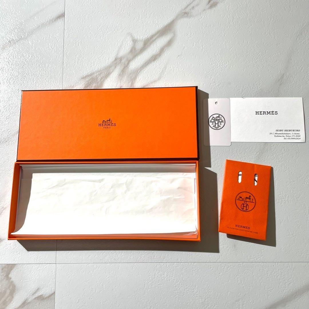 未使用・24年新作　エルメス　カレH 80 サーベル飾袋　フリンジ　スカーフ