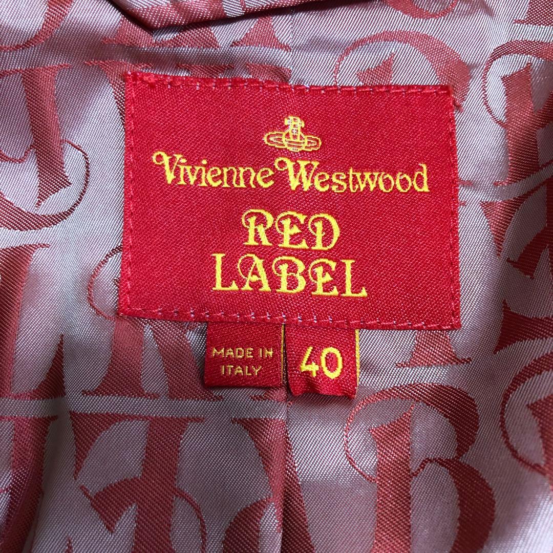 Vivienne Westwood ウール テーラードジャケット 40 オレンジ