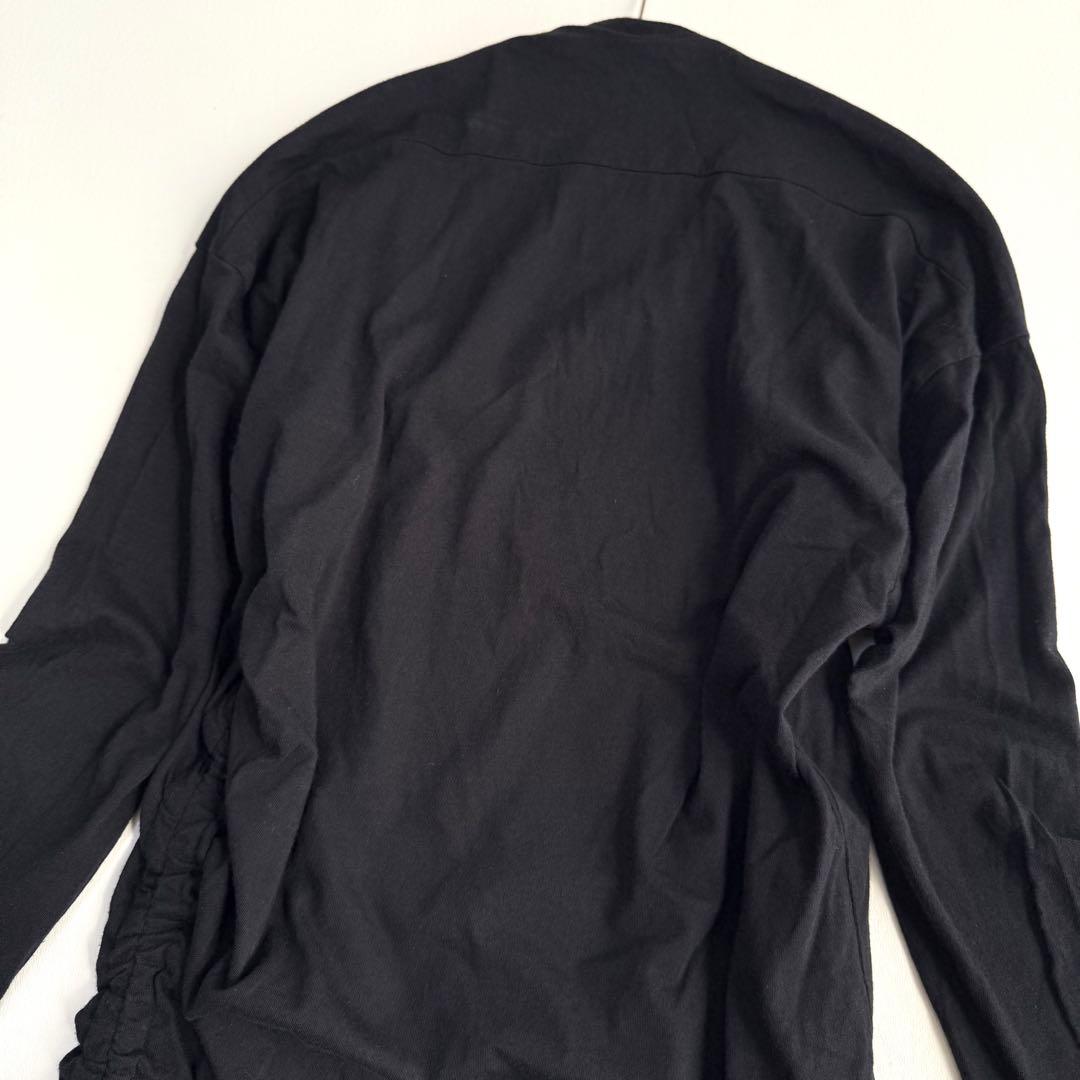 【ヴィヴィアンウエストウッド】アシンメトリーワンピース（M）リッププリント　黒