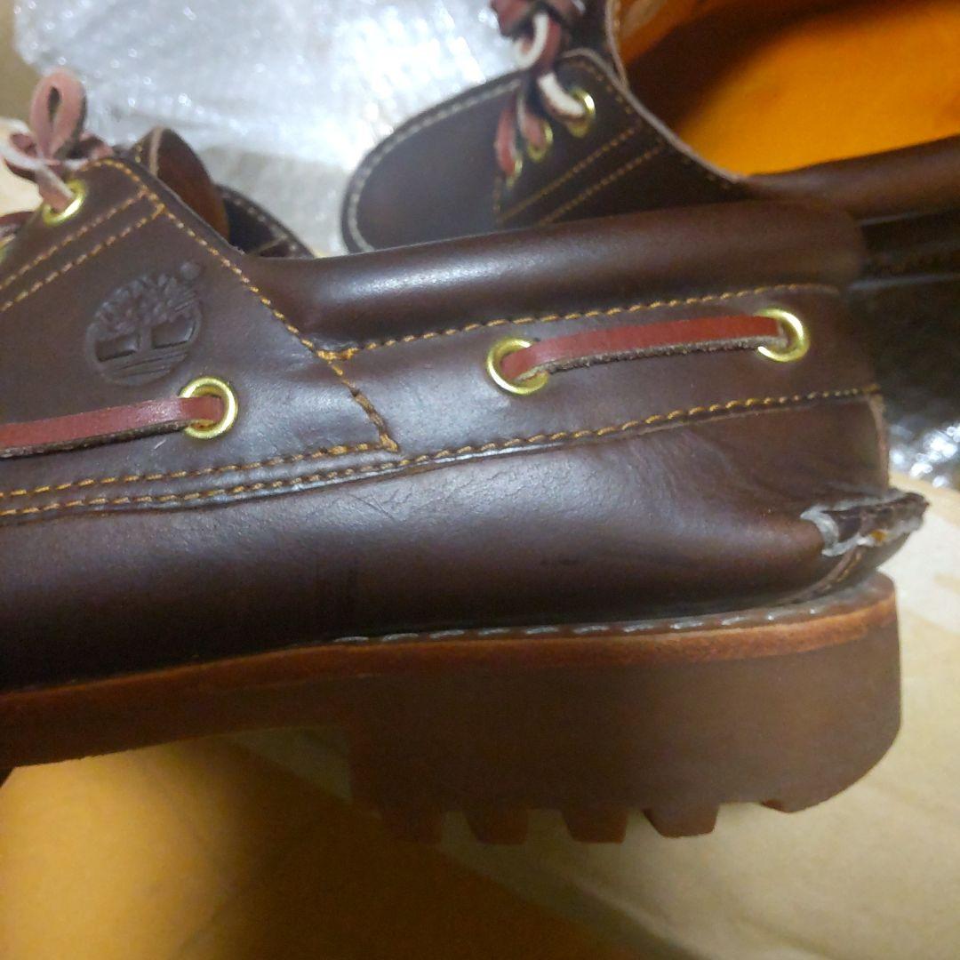 【ケア済】Timberland 3eye ブラウン