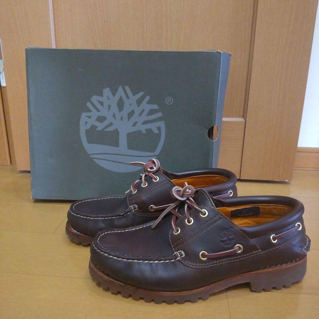 【ケア済】Timberland 3eye ブラウン