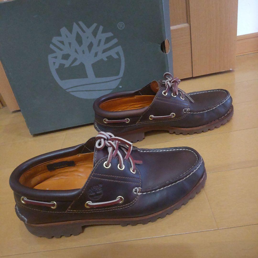 【ケア済】Timberland 3eye ブラウン