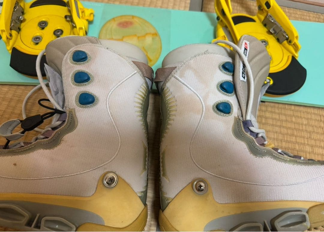 希少Burton 145３点セット 初期ステップオン ケース等付