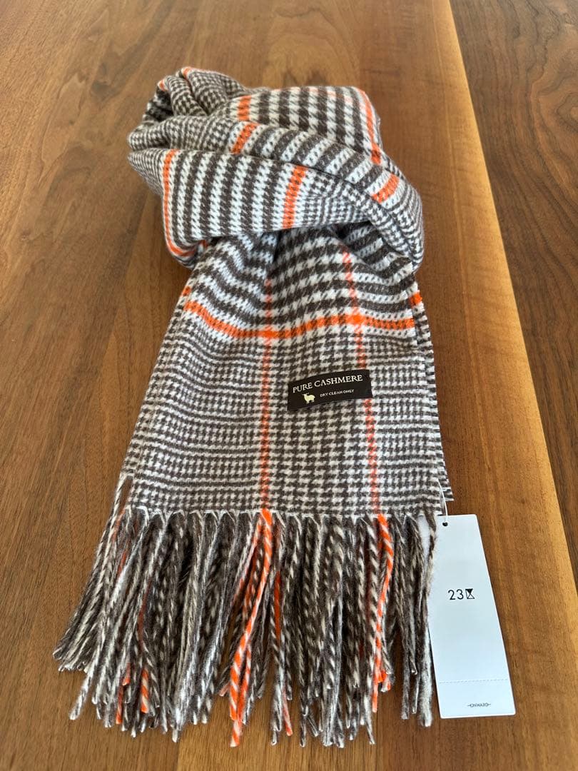 週末お値下げ　新品未使用　23区カシミヤ100% マフラー