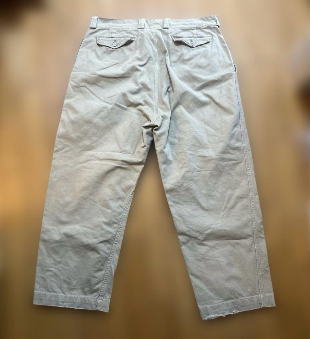 フランス軍 M-52 M52 サイズ47 チノ パンツ チノパン オリジナル