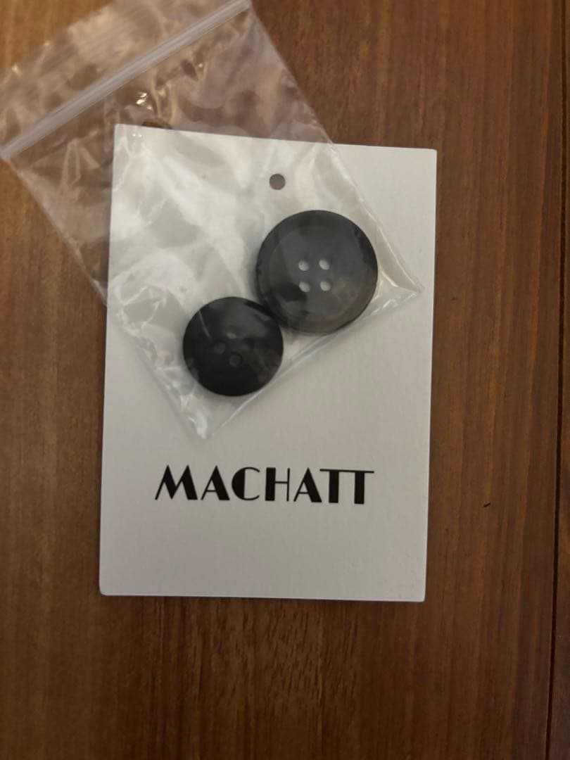 machatt マチャット グレー ウールテーラードジャケット