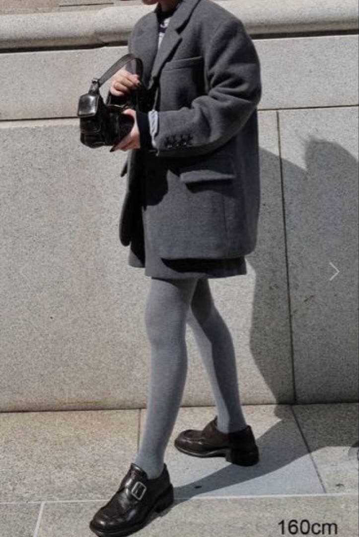 machatt マチャット グレー ウールテーラードジャケット