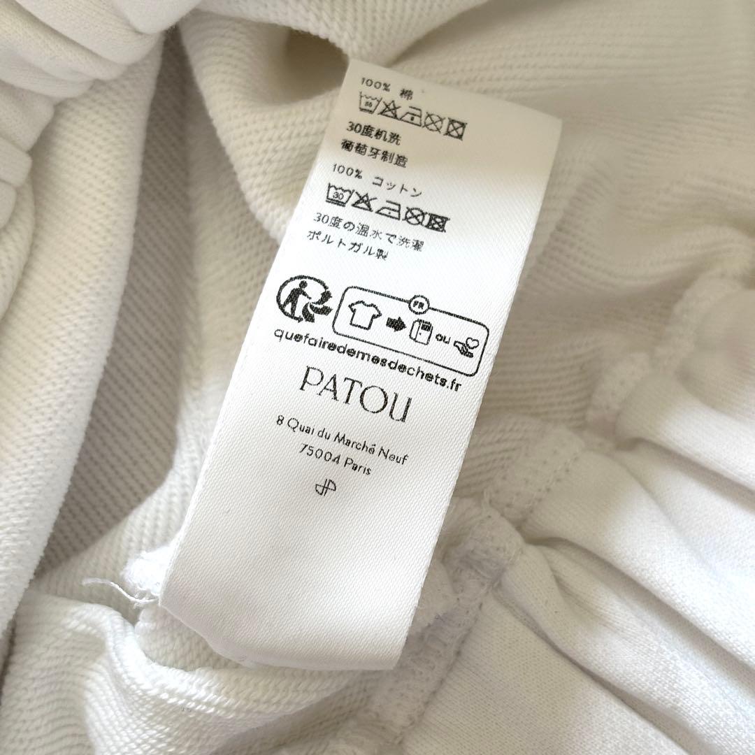 PATOU ショート丈トップス スウェット トレーナー ホワイト XS