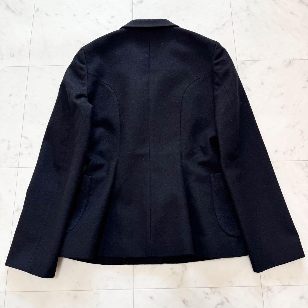 【美品】トリココムデギャルソン テーラード ジャケット ポケット切替 ウール