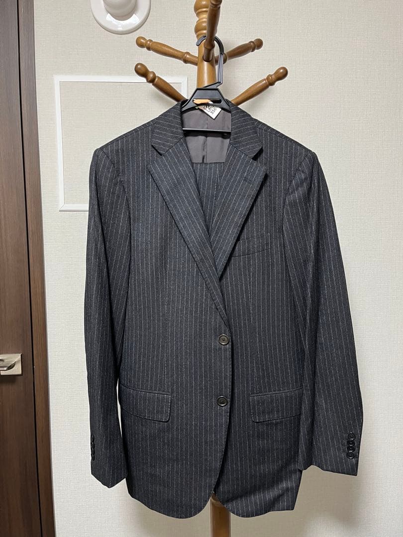 Tomorrowland(カノニコ) グレー サキソニー スーツ サイズ48