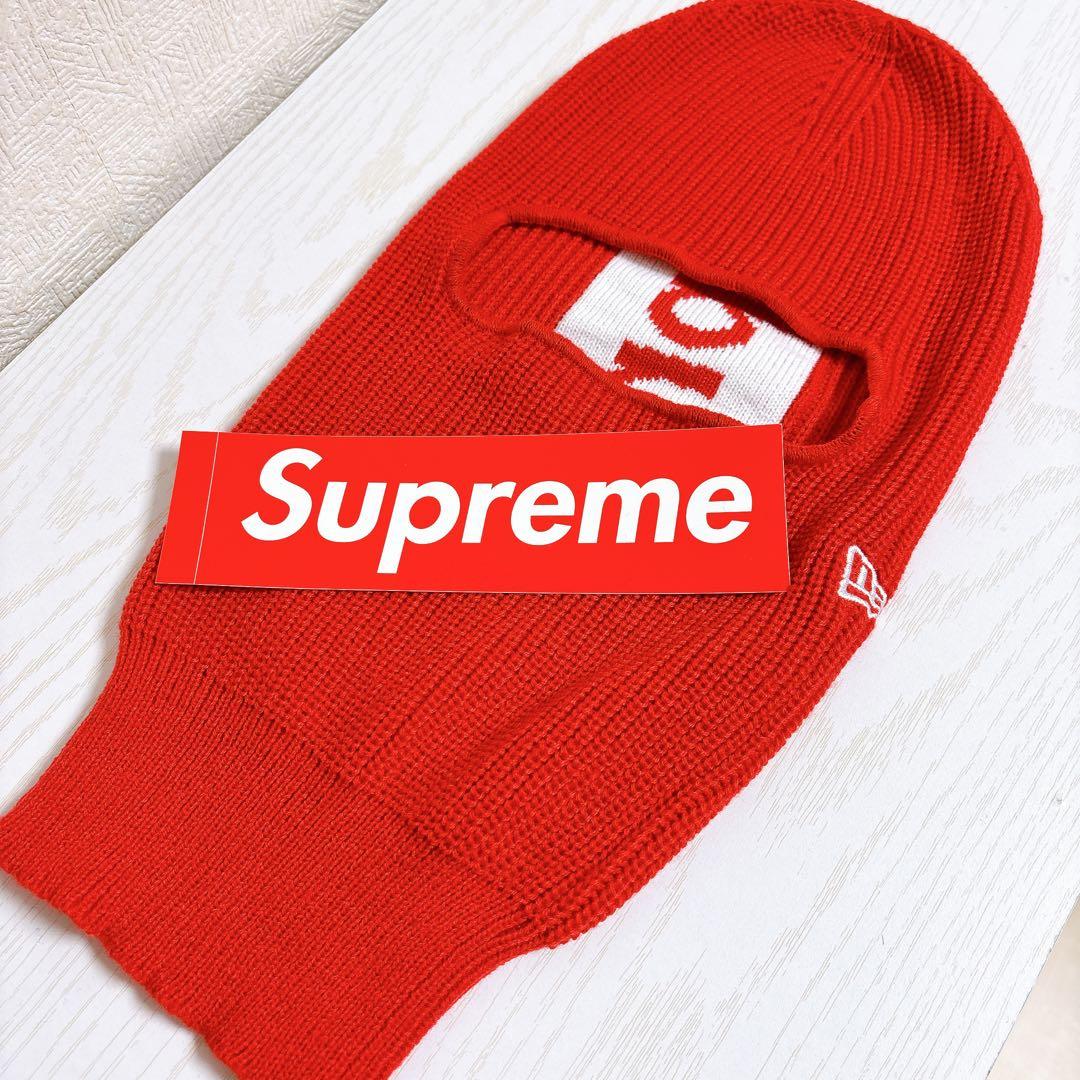 Supreme NEW ERA Balaclava 目出し帽　レッド　赤