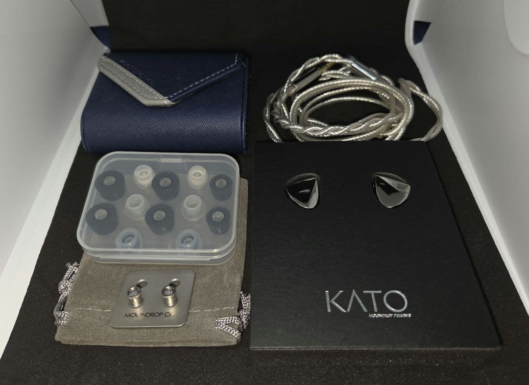 水月雨（Moondrop） KATO　有線イヤフォン