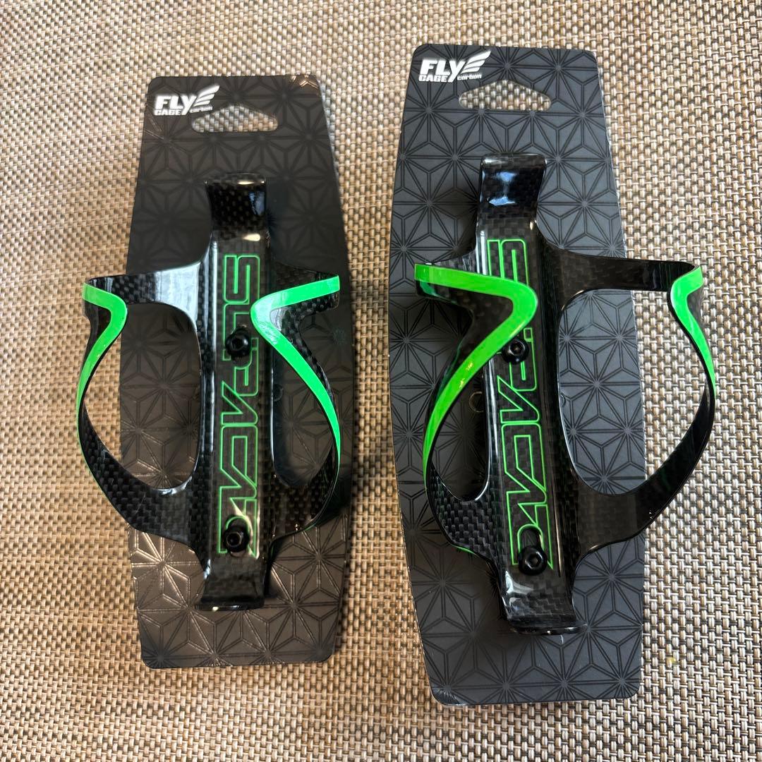 スパカズSUPACAZ フライケージ カーボン　ネオングリーン　新品未使用