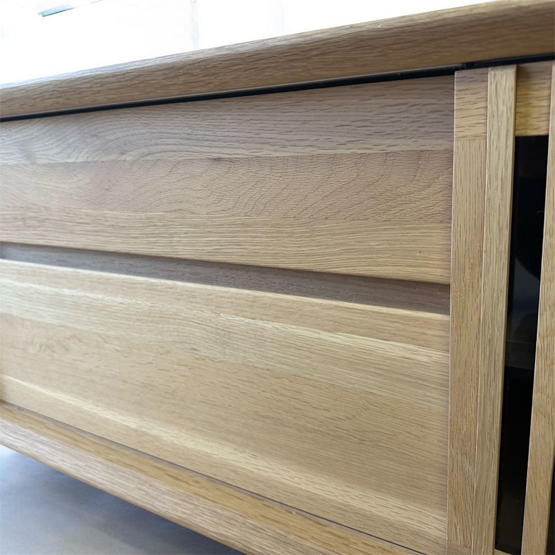 木製テレビ台 スラットデザイン