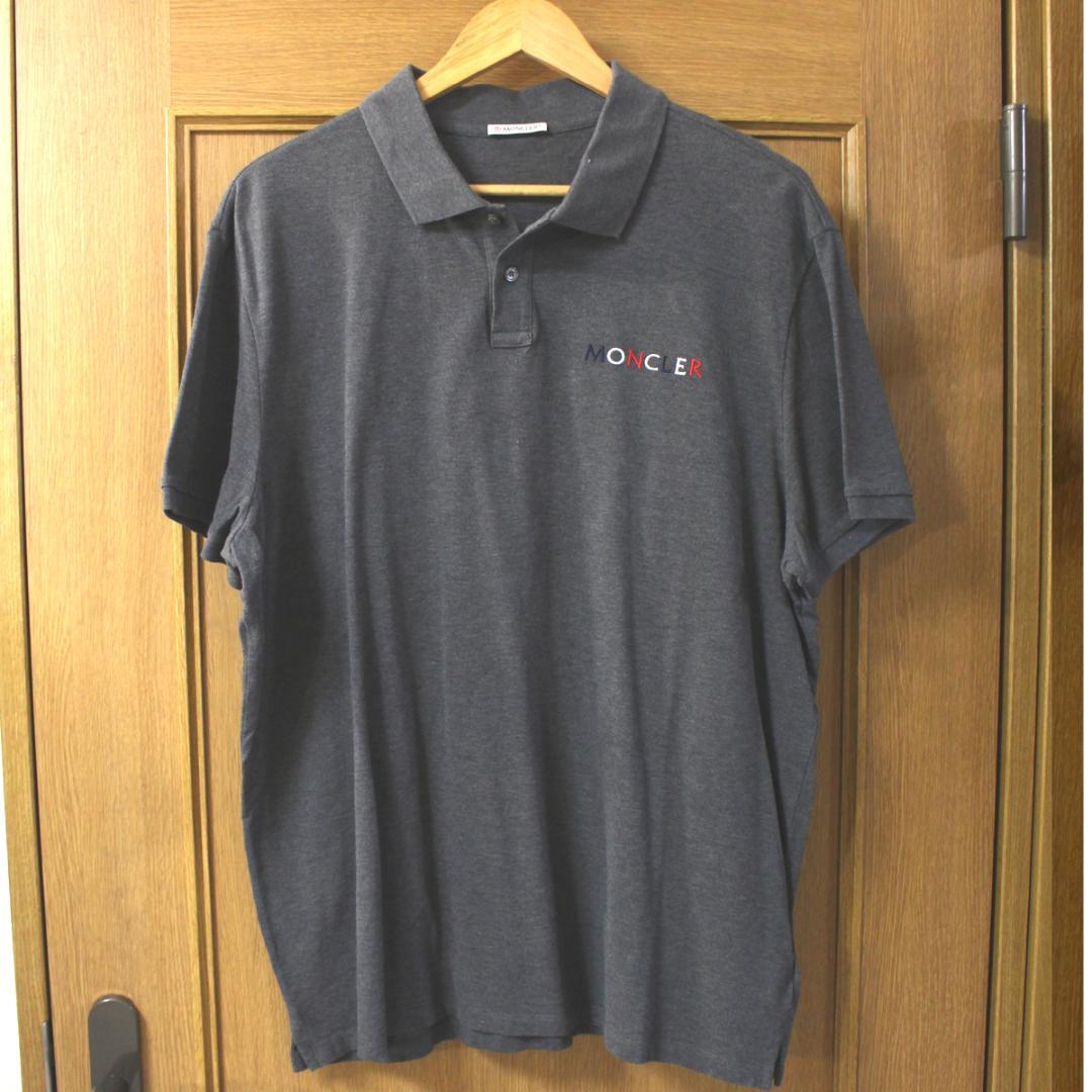 美品 モンクレール コットン 半袖ポロシャツ XXXL 半袖トップス 国内正規