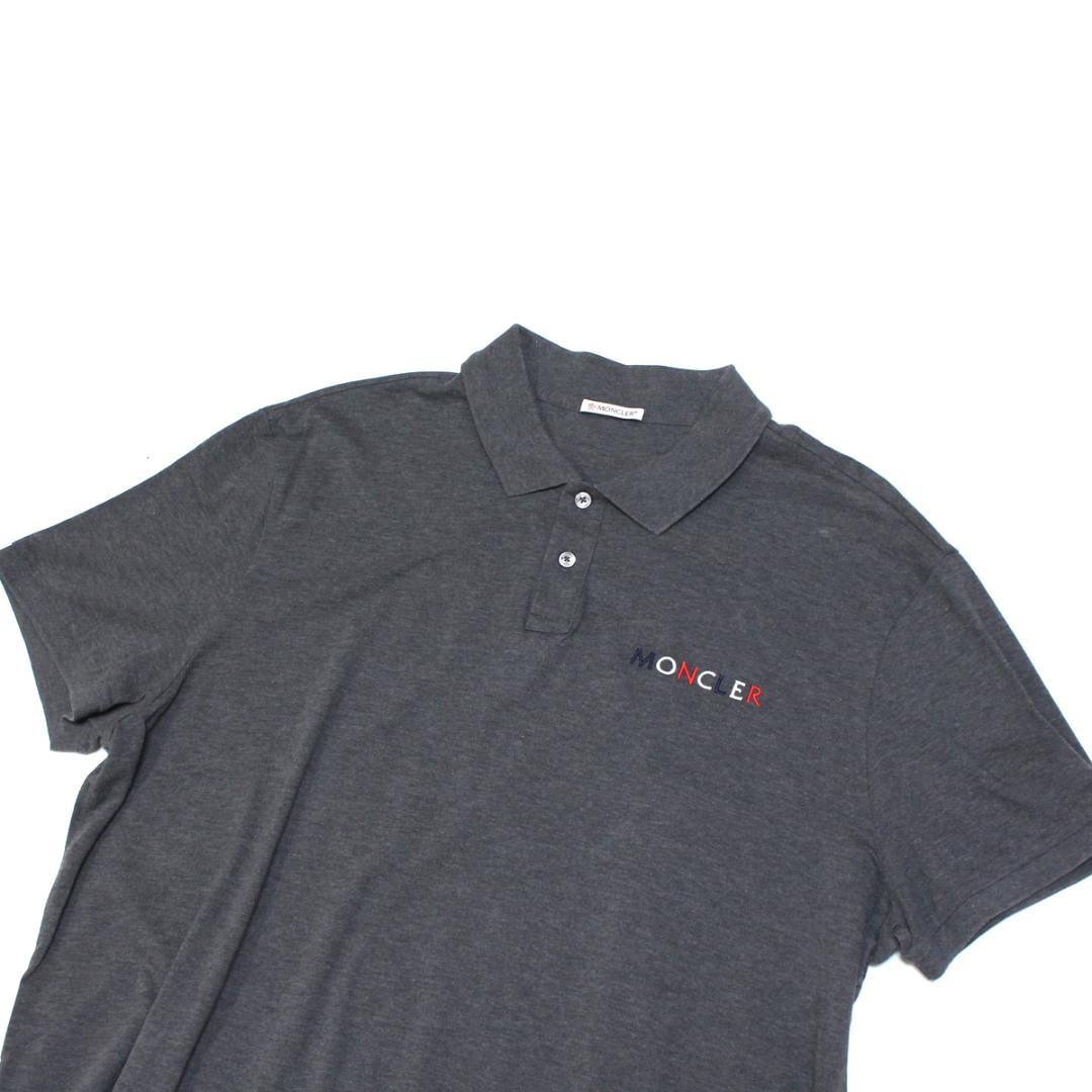 美品 モンクレール コットン 半袖ポロシャツ XXXL 半袖トップス 国内正規