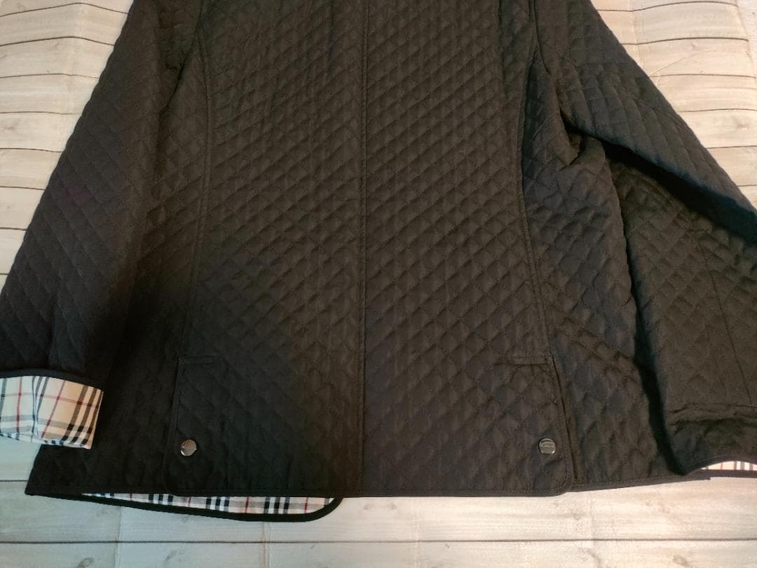 バーバリーキルティングジャケットコート