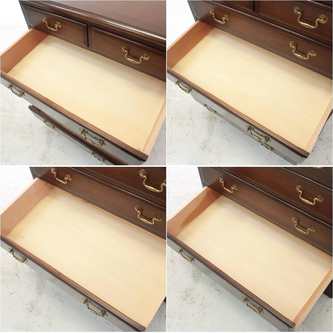 値下げ 横浜クラシック家具 ノックオンウッド オーク無垢 チェスト 5段