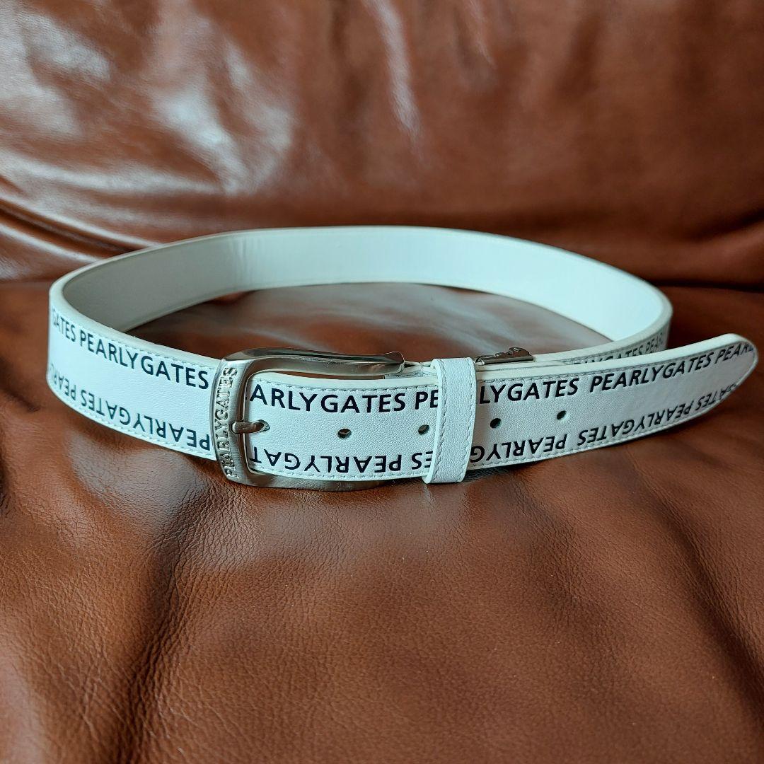 パーリーゲイツ　ロゴ　ベルト　ゴルフ　ユニセックス