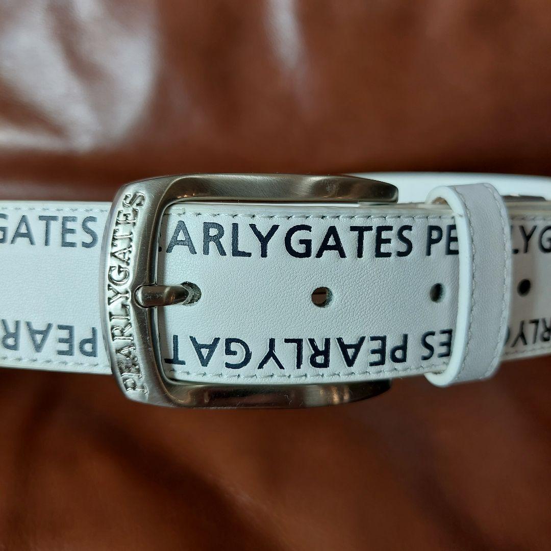 パーリーゲイツ　ロゴ　ベルト　ゴルフ　ユニセックス