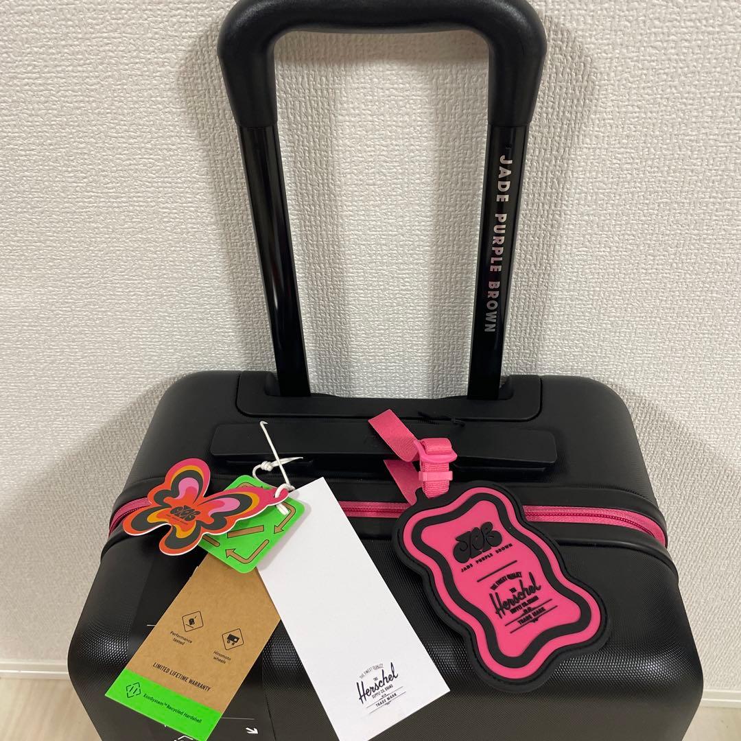 カラタネル様 希少Jade Purple Brown herschel キャリー