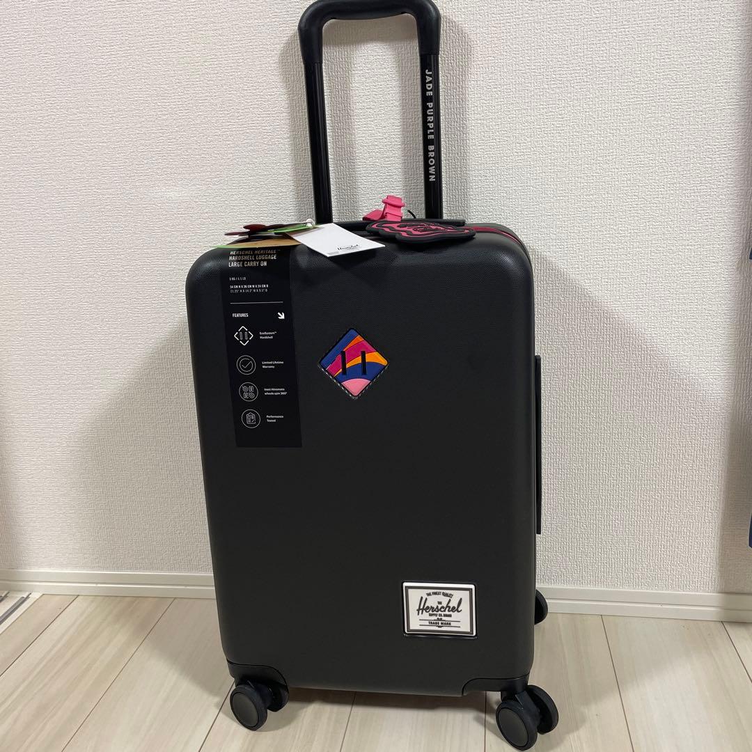 カラタネル様 希少Jade Purple Brown herschel キャリー