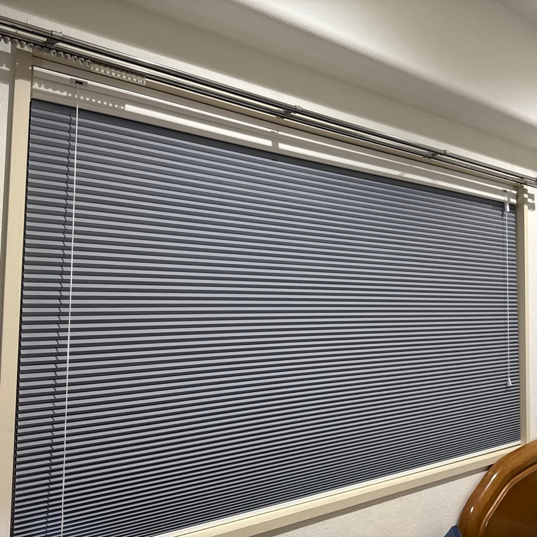 ツインハニカム　シアースレートブルー ハニカムシェード