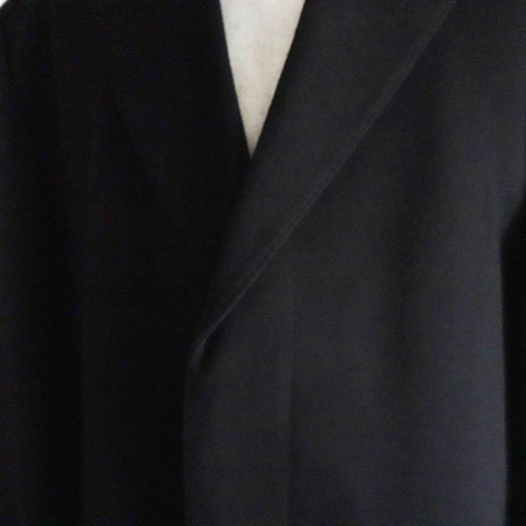 1990s BELLUMORE ピュアカシミア　チェスターコート　ブラック