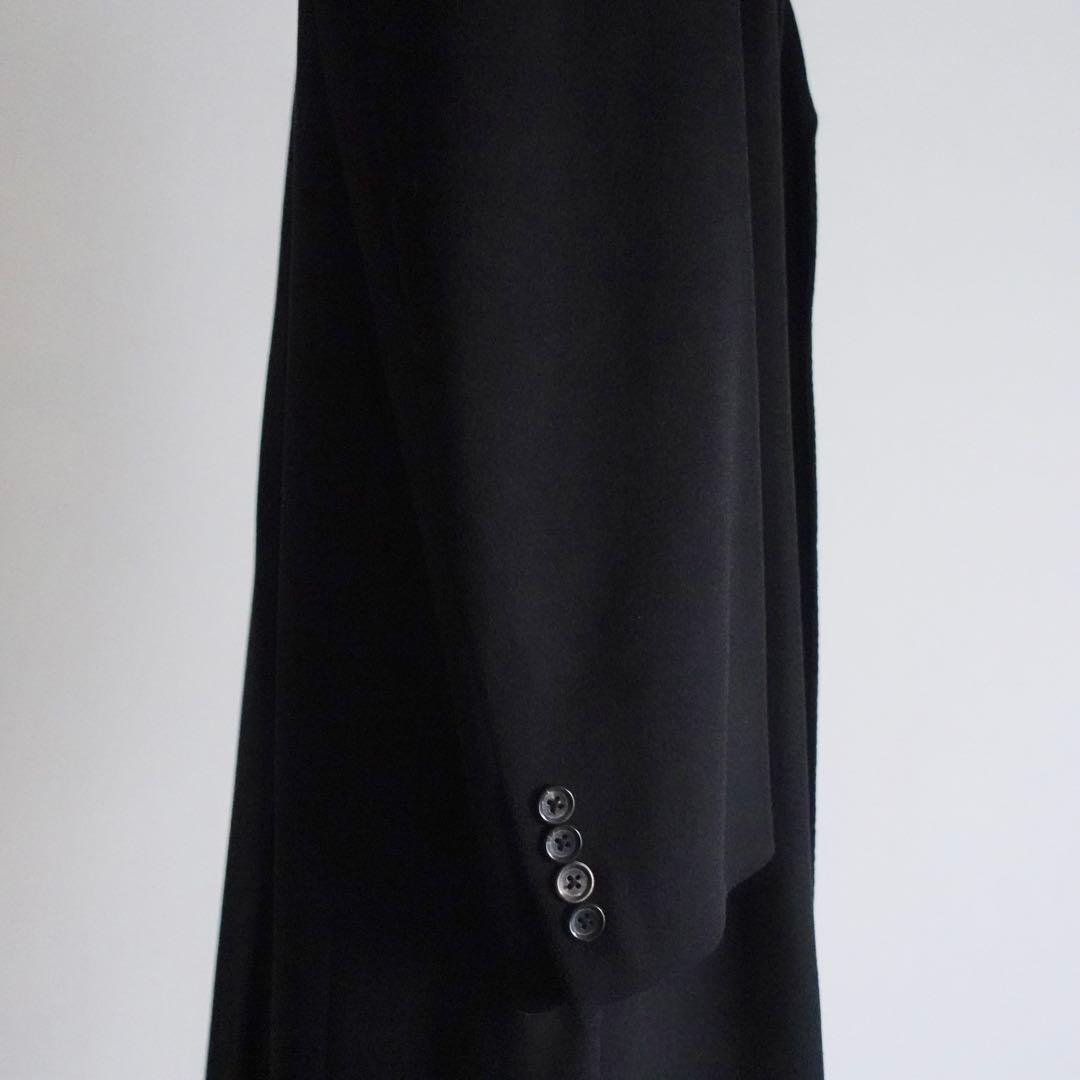 1990s BELLUMORE ピュアカシミア　チェスターコート　ブラック