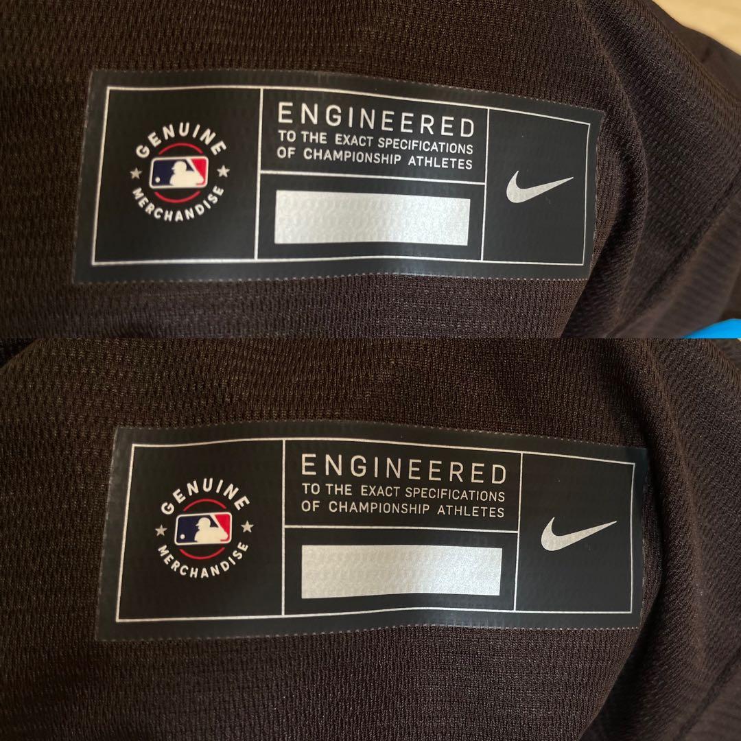 サンディエゴ・パドレス ユニフォーム レプリカジャージ NIKE S 茶 MLB