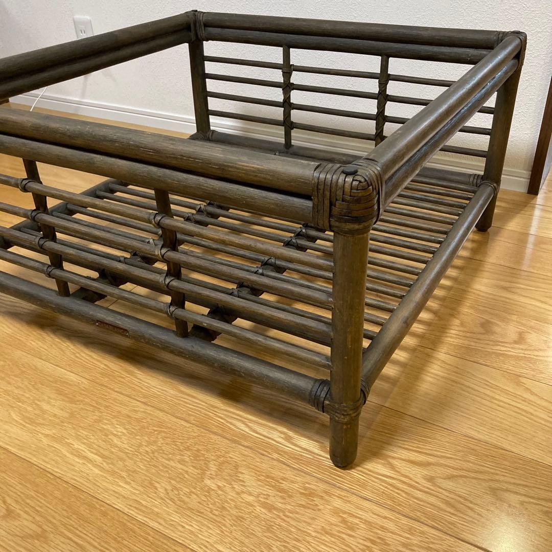 カサブランカ　CADENZA カデンザ　センターテーブル　高級テーブル　ラタン