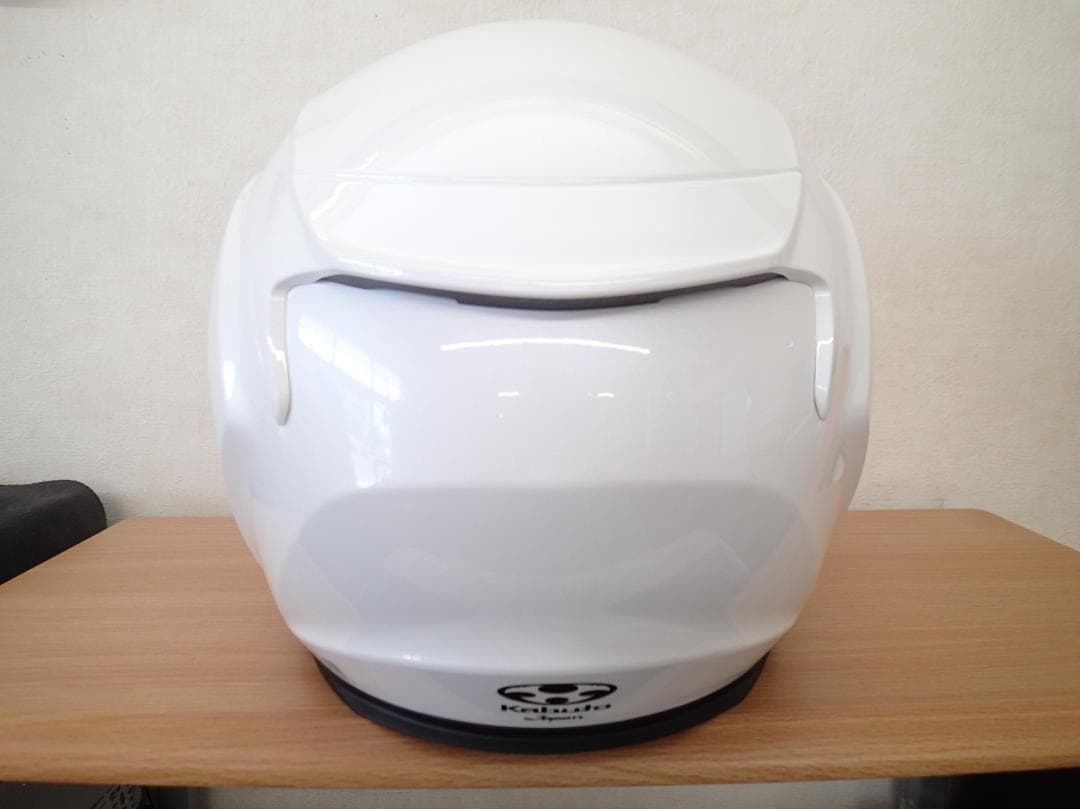 Kabuto フルフェイスヘルメット シューマ　パールホワイト Mサイズ