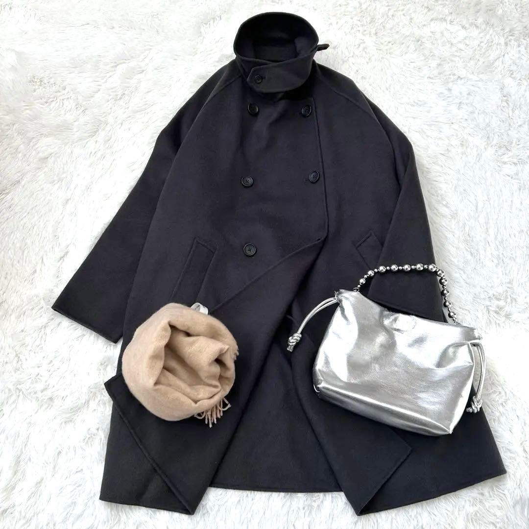 【極美品】B&Y ユナイテッドアローズ　リバーポンチョコート　23FW S