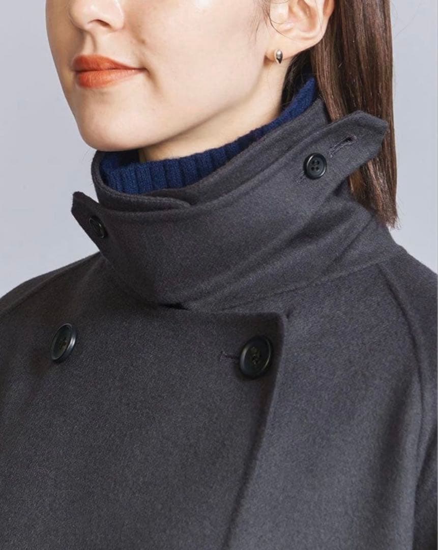 【極美品】B&Y ユナイテッドアローズ　リバーポンチョコート　23FW S