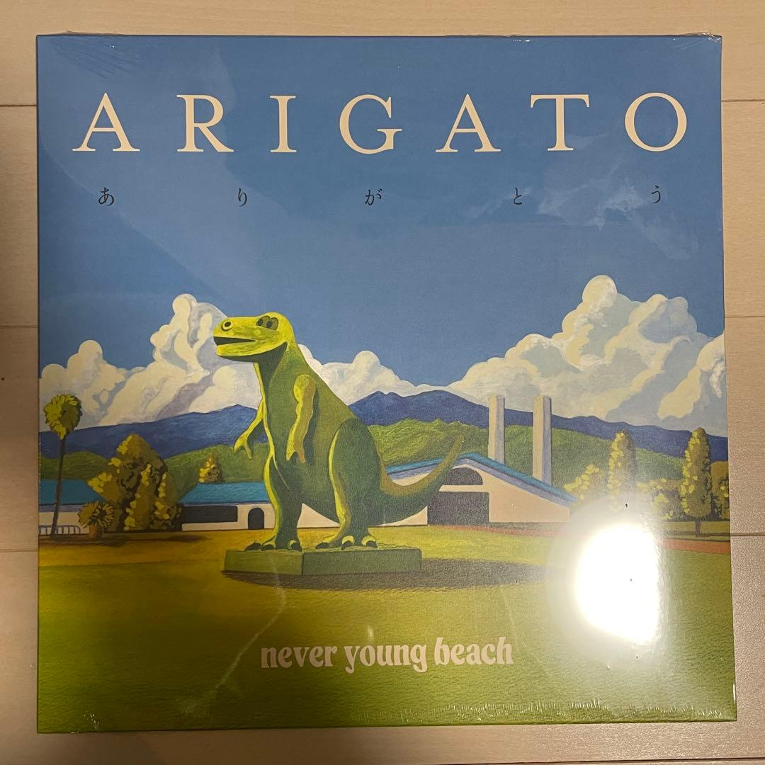 never young beach ありがとう　LP レコード　新品未開封
