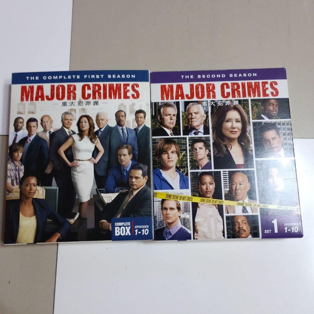 MAJOR CRIMES ~重大犯罪課 1st・2nd各 1~10話5枚組DVD