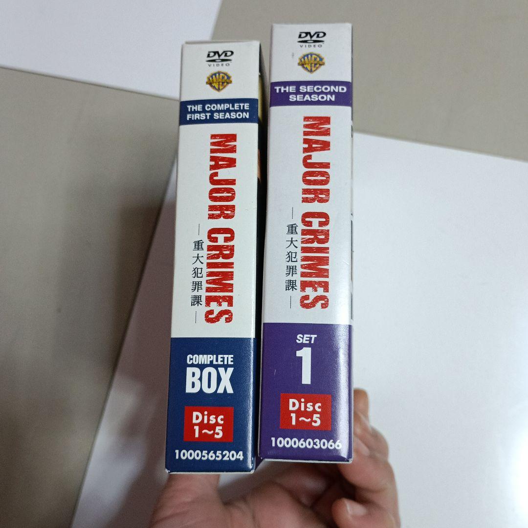 MAJOR CRIMES ~重大犯罪課 1st・2nd各 1~10話5枚組DVD