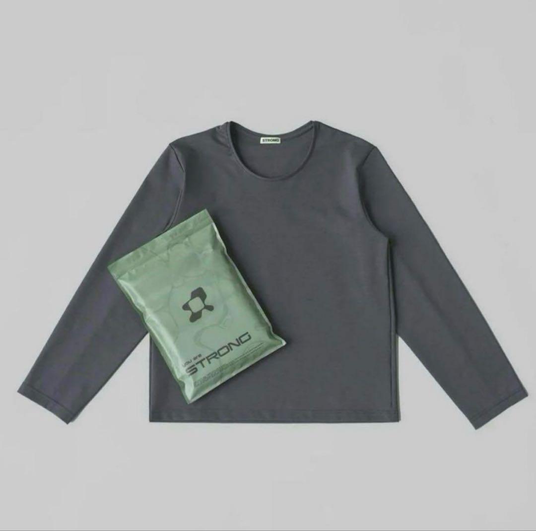STRONG PACK TEE グレー M サイズ ours
