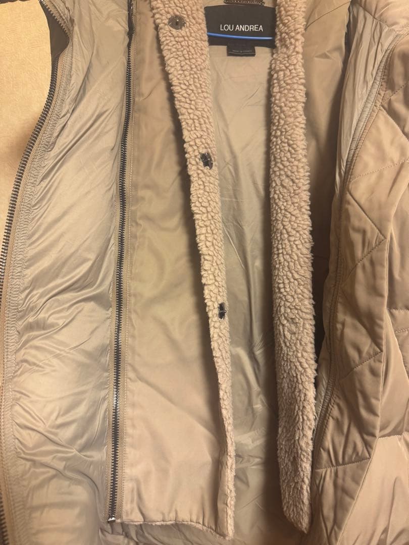 アパルトモン　ルーアンドレア　ダウンベスト　ベージュ