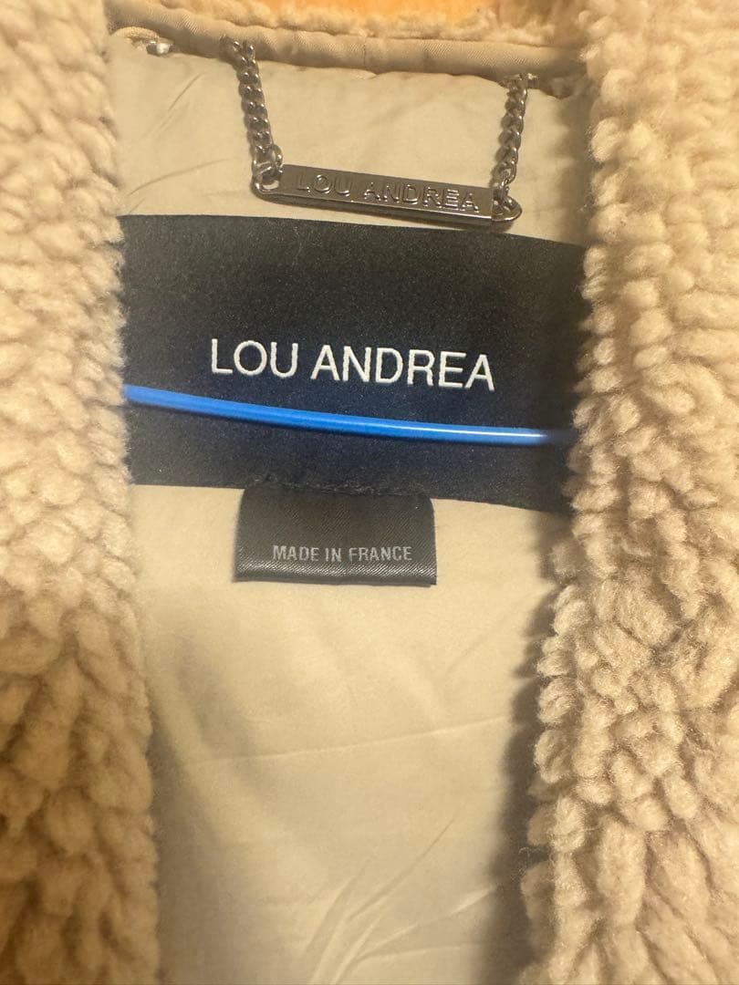 アパルトモン　ルーアンドレア　ダウンベスト　ベージュ