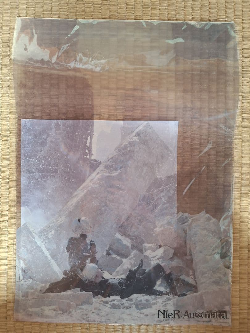 ニーアオートマタ クリアポスター 2B 9S