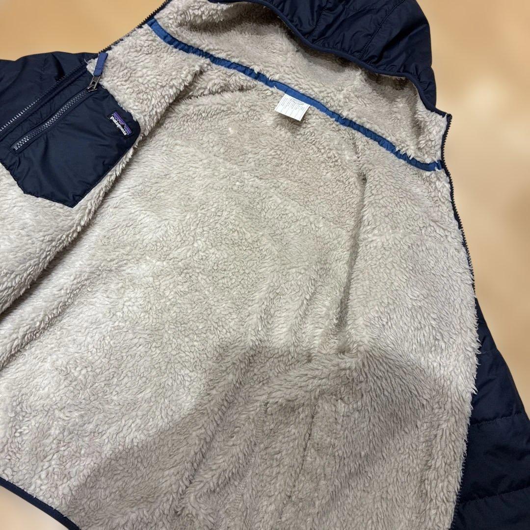 美品patagonia ネイビー ダウンジャケットXXL レディースリバーシブル