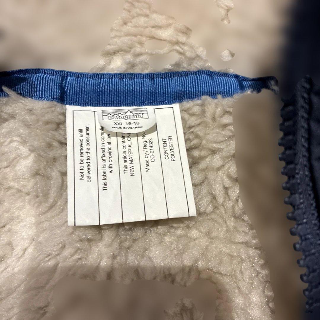 美品patagonia ネイビー ダウンジャケットXXL レディースリバーシブル