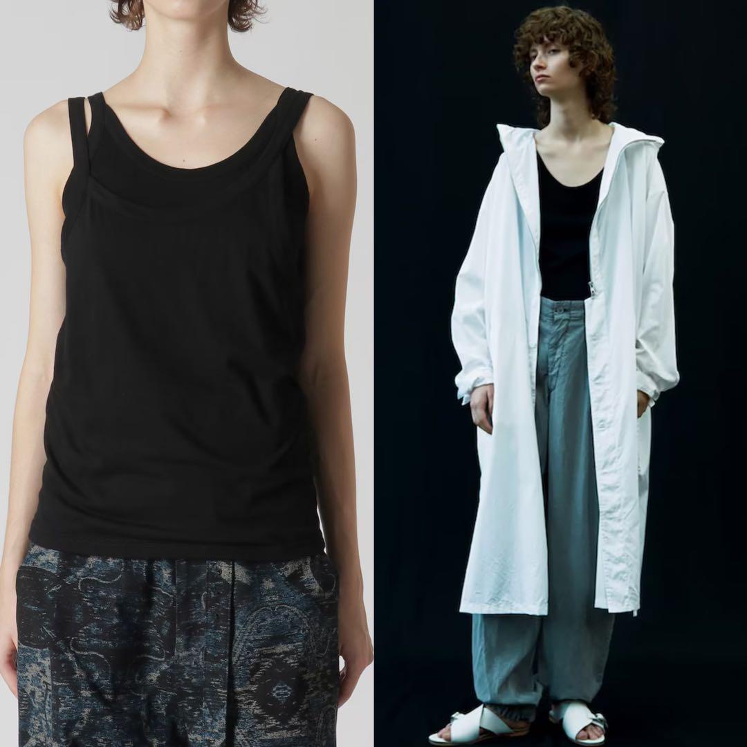 【美品/定価3.3万】Y's ヨウジヤマモト LAYERED CAMISOLE