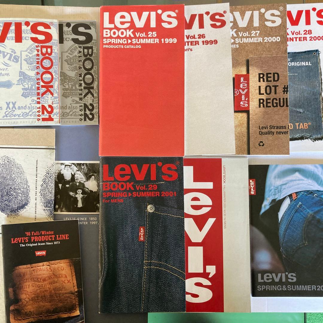 【リーバイスブック】37冊 揃って来ました！残り、vol.1.2の2冊のみ！