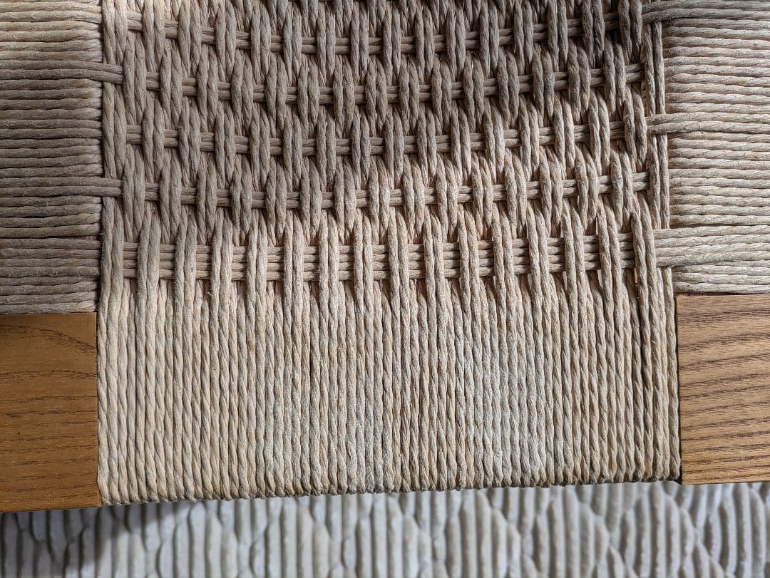 ノルテ家具　ペーパーコード　ベンチ