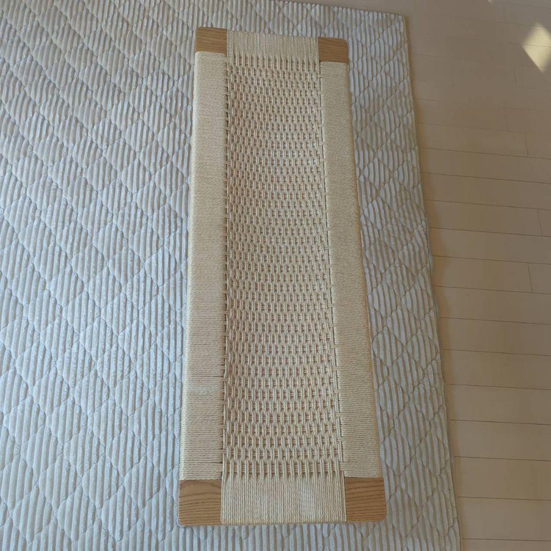 ノルテ家具　ペーパーコード　ベンチ