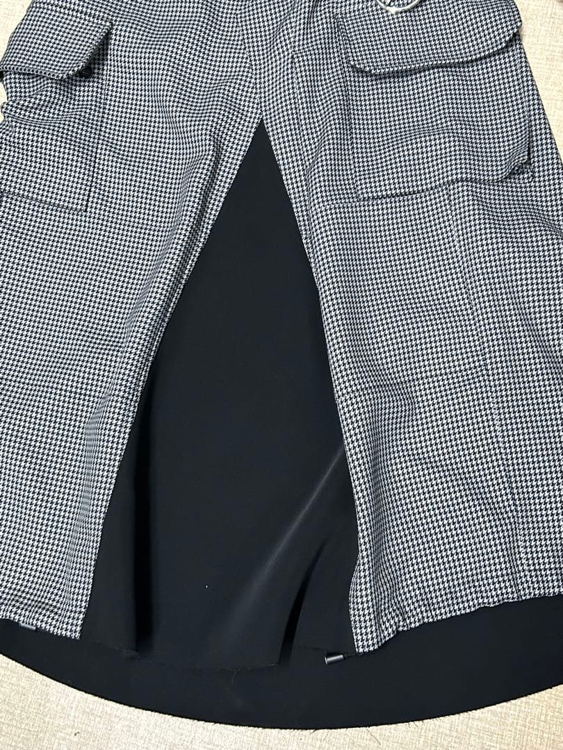 MAISON MARGIELA メゾンマルジェラ　ハウンドトゥースワンピース