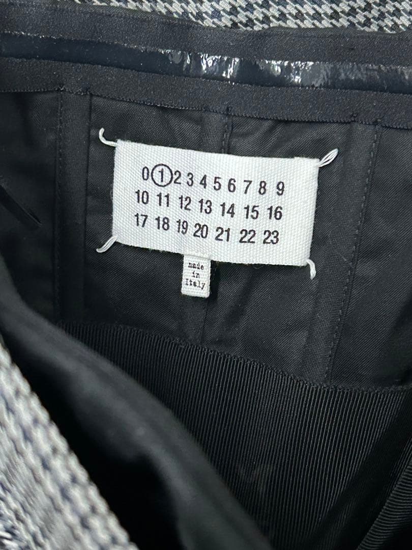 MAISON MARGIELA メゾンマルジェラ　ハウンドトゥースワンピース